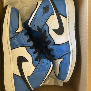 Air Jordan Mid GS ( Signal blue )
